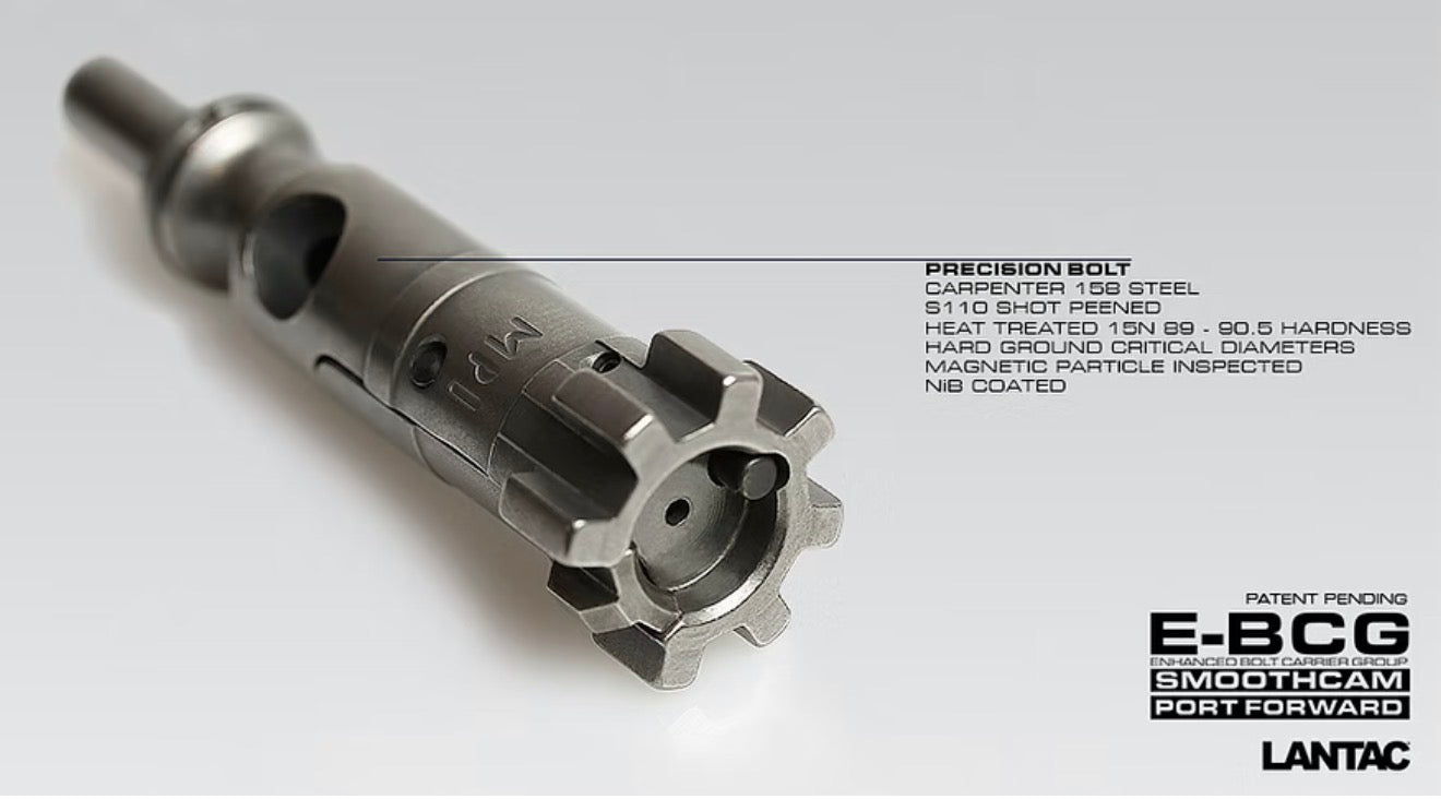 Lantac Enhanced E-BCG® Full Auto Style (.223/5.56) - Nickel Boron Coating