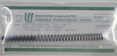 Wolff 1911/2011 Variable Recoil Springs