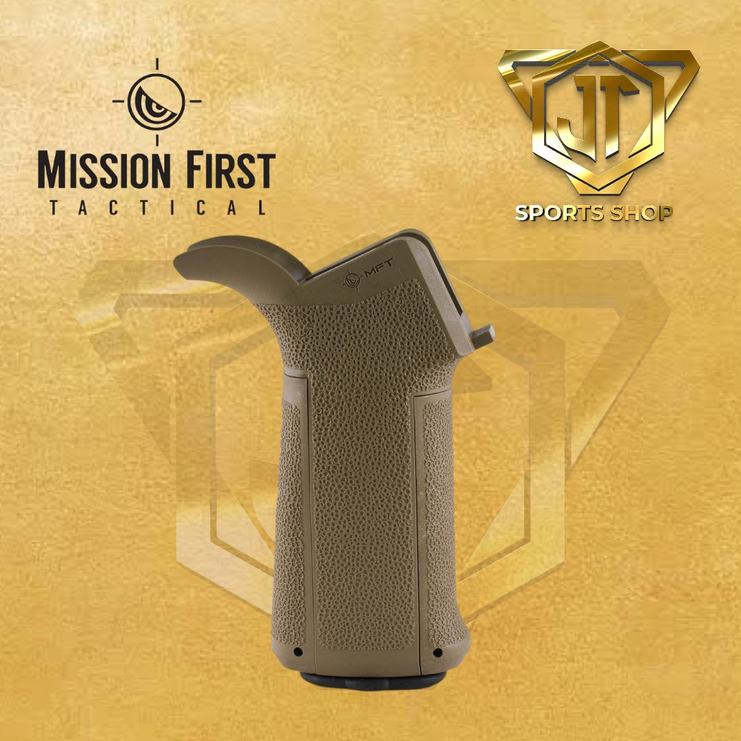 Mission First Tactical Engage AR15/M16 Pistol Grip with interchangeable straps - Scorched Dark Earth