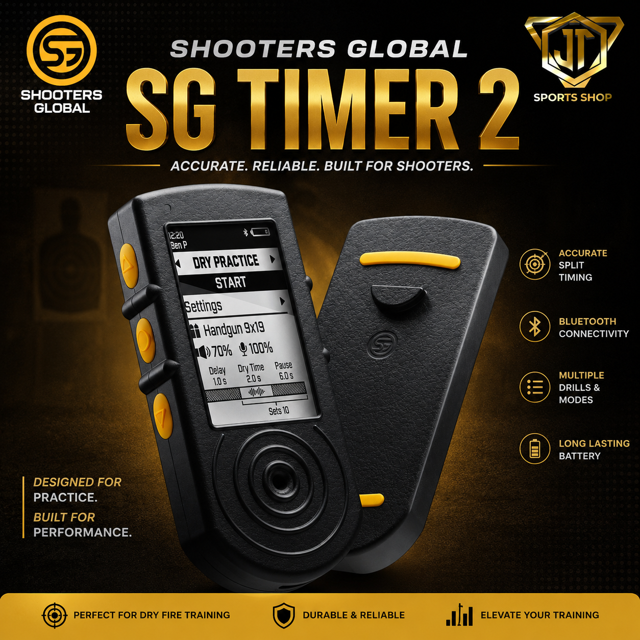 Shooters Global SG Timer 2 | Video Sync