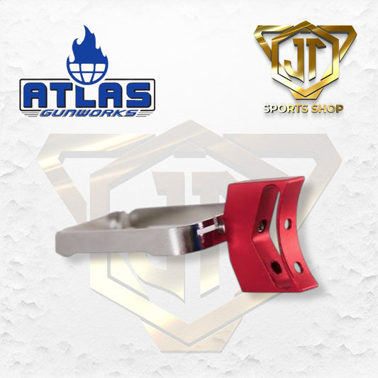 Atlas Gunworks X-line Trigger, Long Curved, 1911 Single Stack