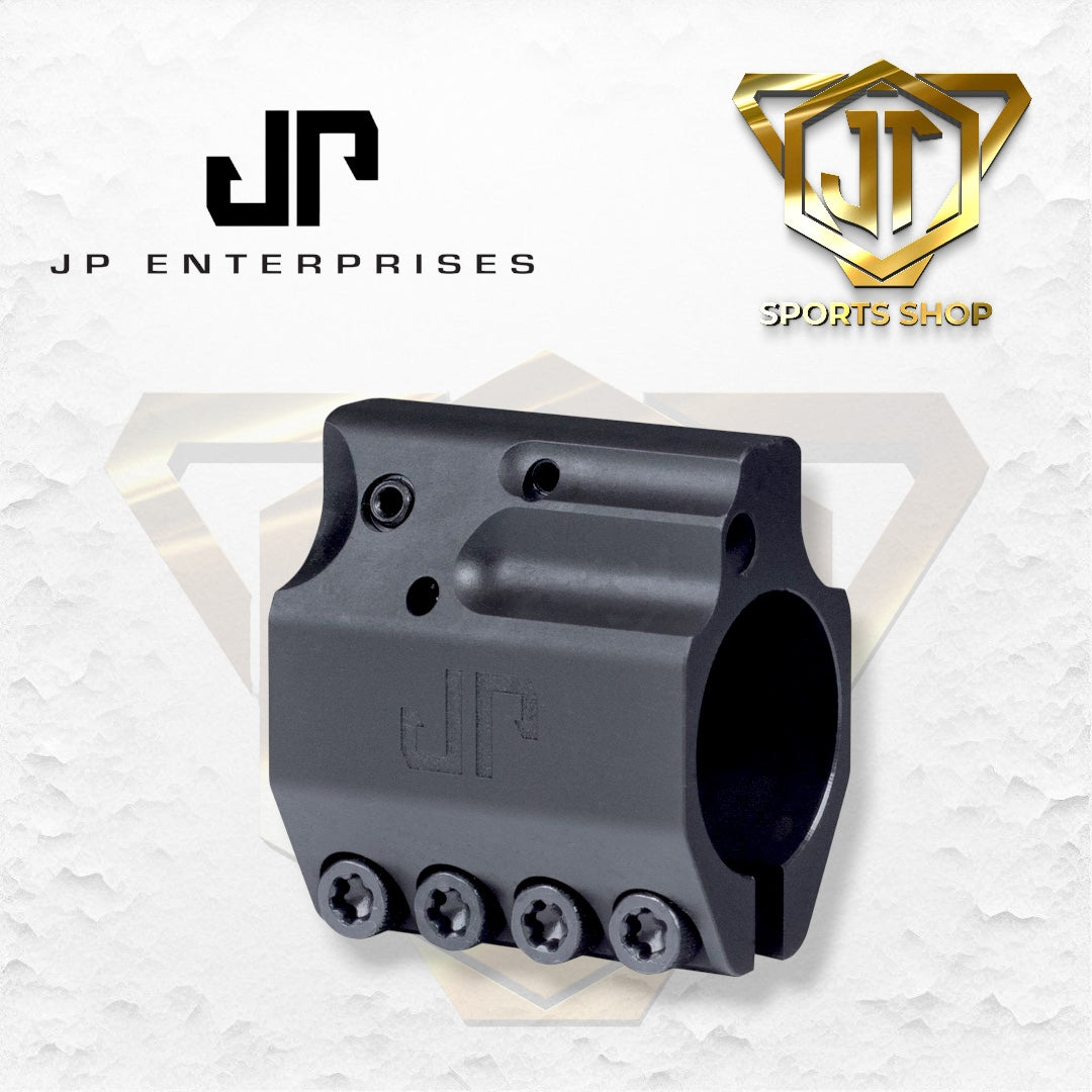 JP Enterprises .750 Adjustable Gas Block - Black Stainless - JPGS-5B
