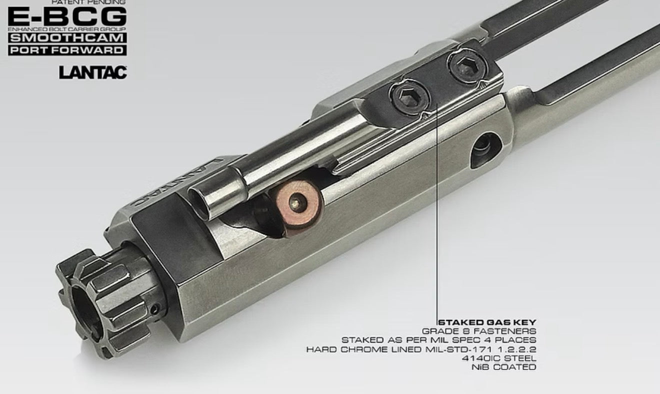 Lantac Enhanced E-BCG® Full Auto Style (.223/5.56) - Nickel Boron Coating