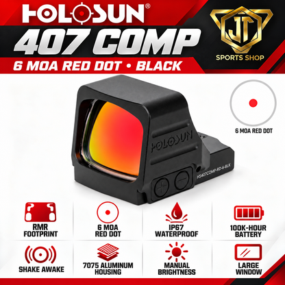 Holosun Open Pistol Sight HS407COMP-6MOA
