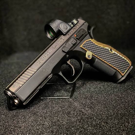Lok Grips CZ Thin Brass w G10 Bogies Insert for Shadow 2