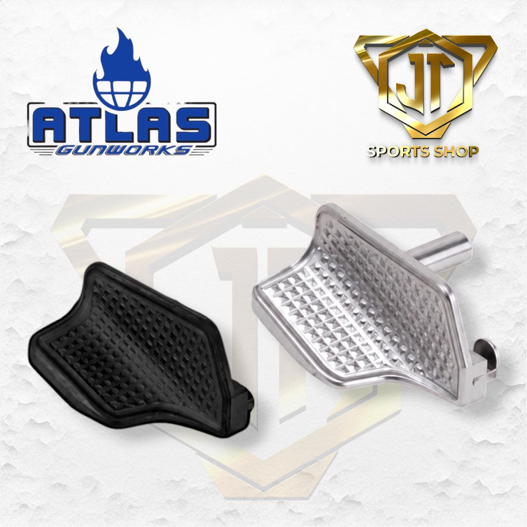 Atlas Gun Works Shielded Thumbrest Slide Stop (.840” Pin)