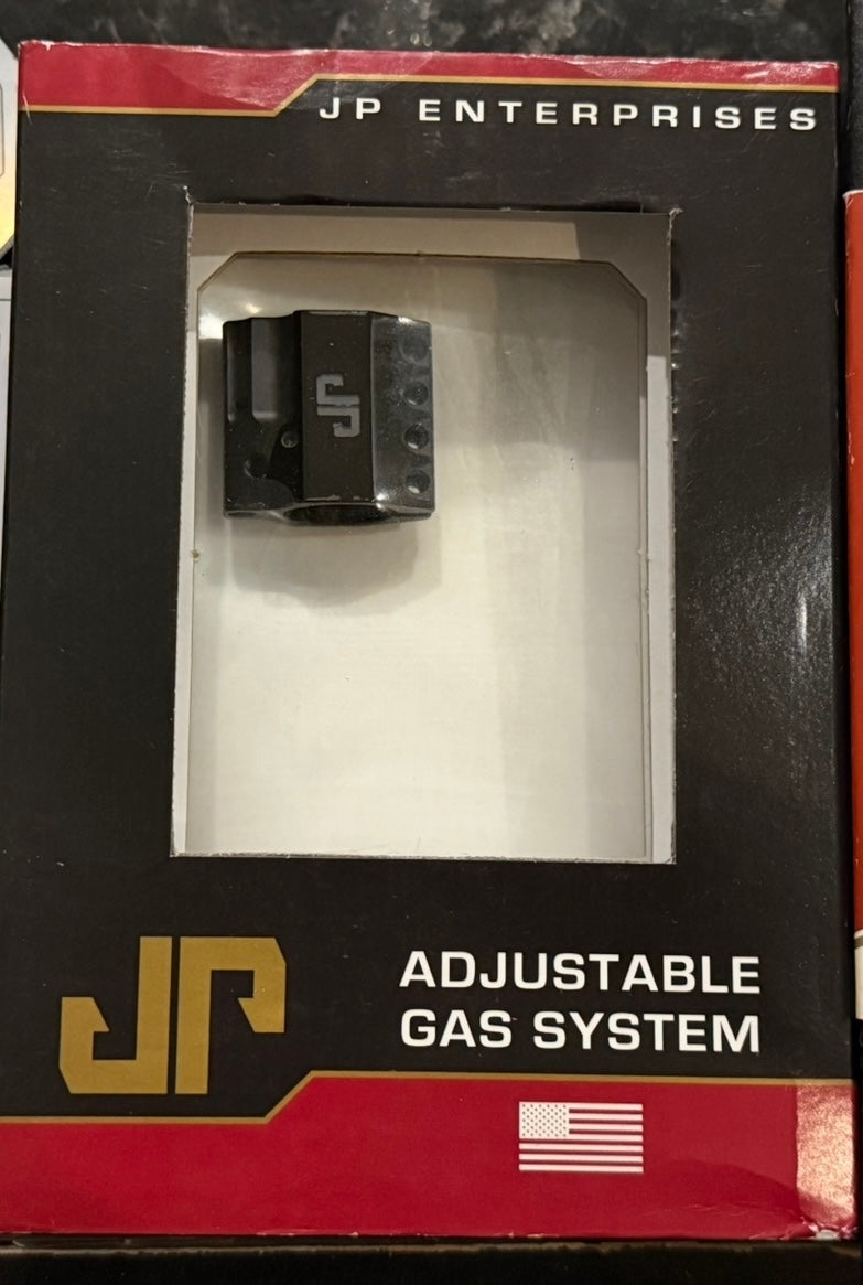 JP Enterprises .750 Adjustable Gas Block - Black Stainless - JPGS-5B