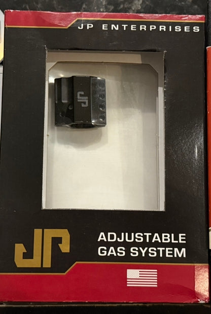 JP Enterprises .750 Adjustable Gas Block - Black Stainless - JPGS-5B