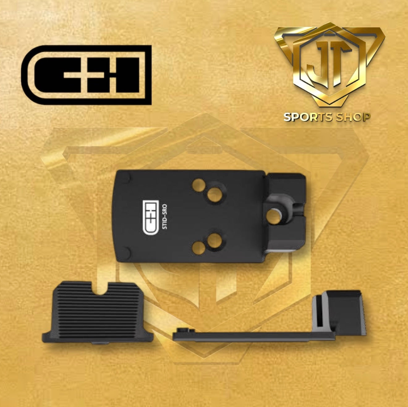 C&H Staccato Duo™ Optics Adapter Plate Trijicon SRO / RMR HD / C&H COMP / EDC XL / COMP MAX