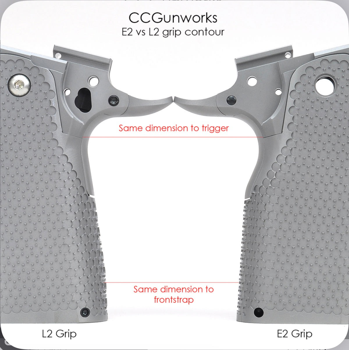 Cheely Custom Gunworks E2 Grip Kit with Magwell