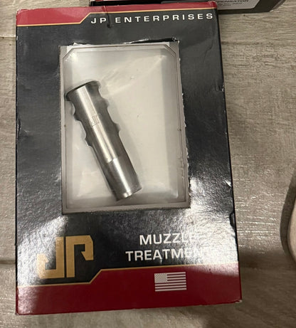 JP ENTERPRISES 3-port Competition Compensator (5.56/.223) - Polished Stainless Steel