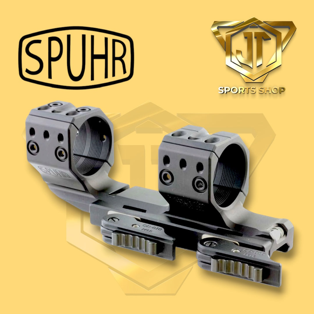 Spuhr QDP Cant Unimount 34mm 0 MIL/0 MOA 1.35" Quick-Detach Pick Scope
