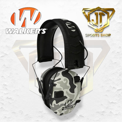 Walker's Razor Slim Earmuff - Duck Camo Grey