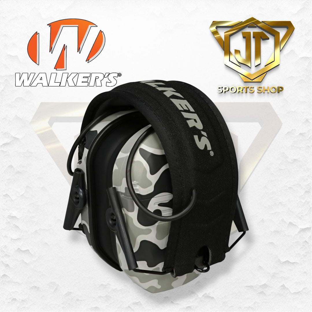 Walker's Razor Slim Earmuff - Duck Camo Grey