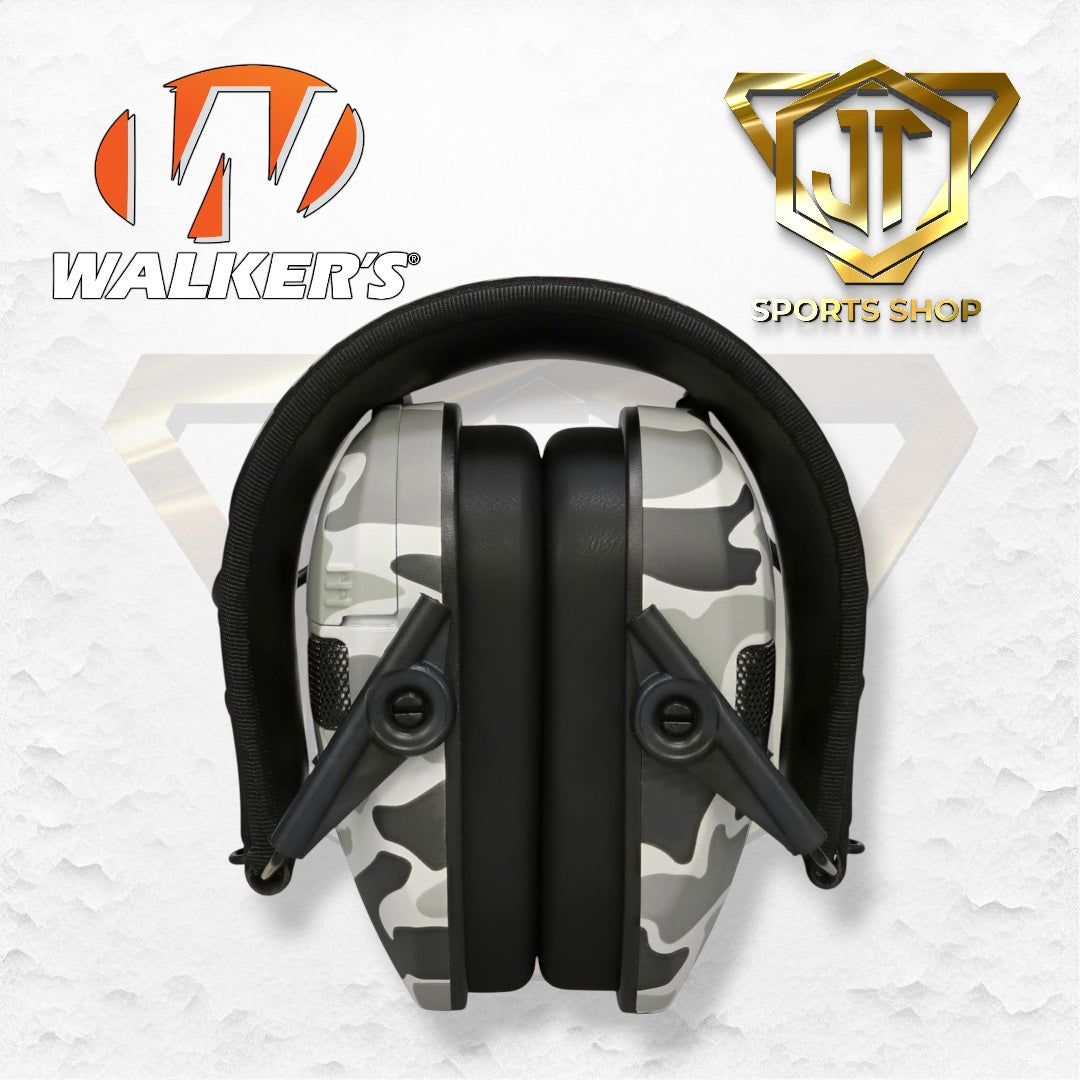 Walker's Razor Slim Earmuff - Duck Camo Grey