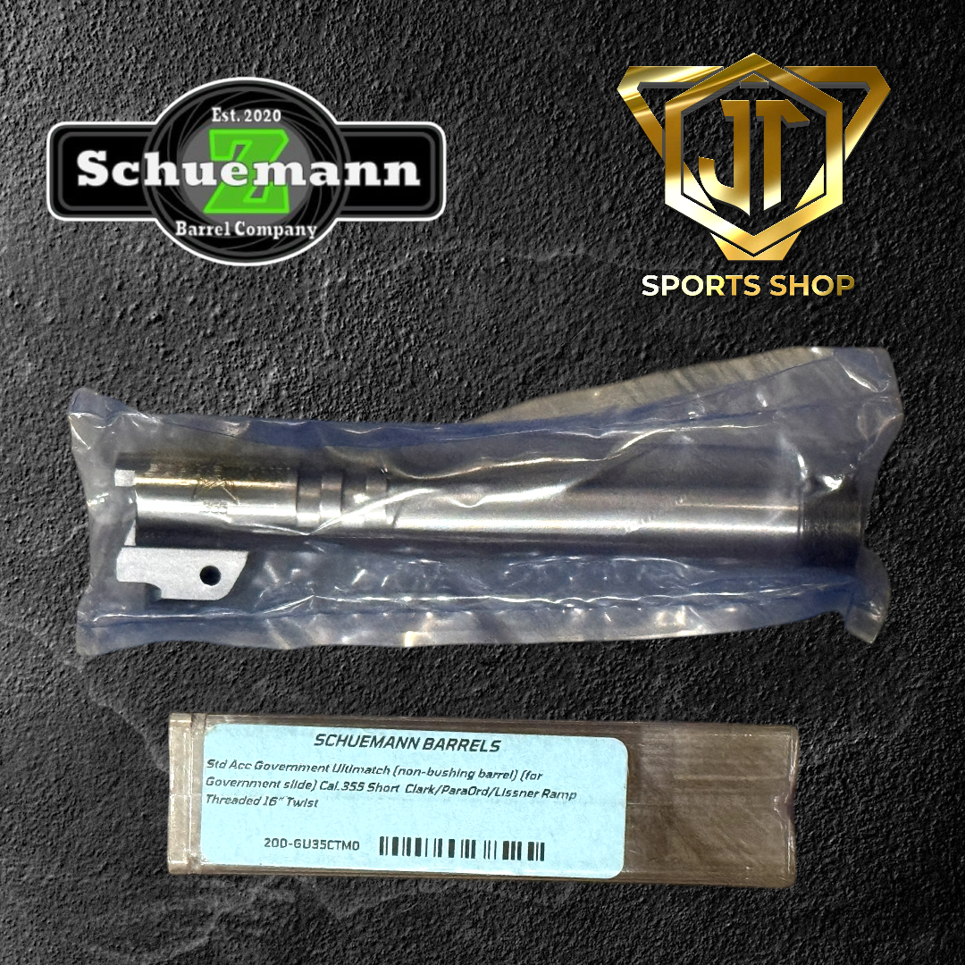 Schuemann Z .355 Bull Barrel Threaded 5.4", Clark/Para Ramp, 32" Twist