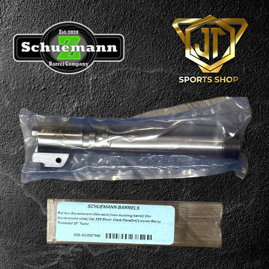 Schuemann Z .355 Bull Barrel Threaded 5.4", Clark/Para Ramp, 32" Twist
