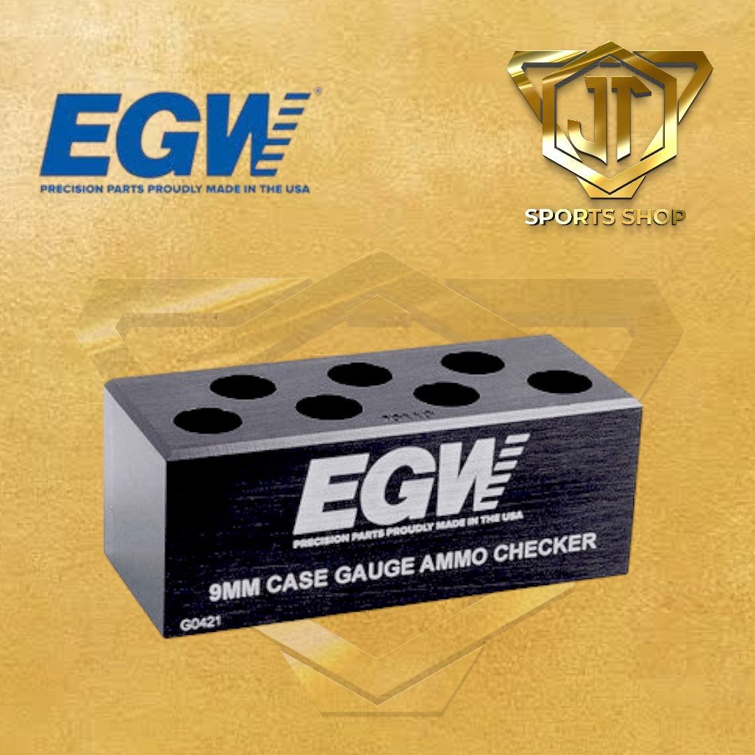 EGW Case Gauge Ammo Checker 9 mm 7-hole