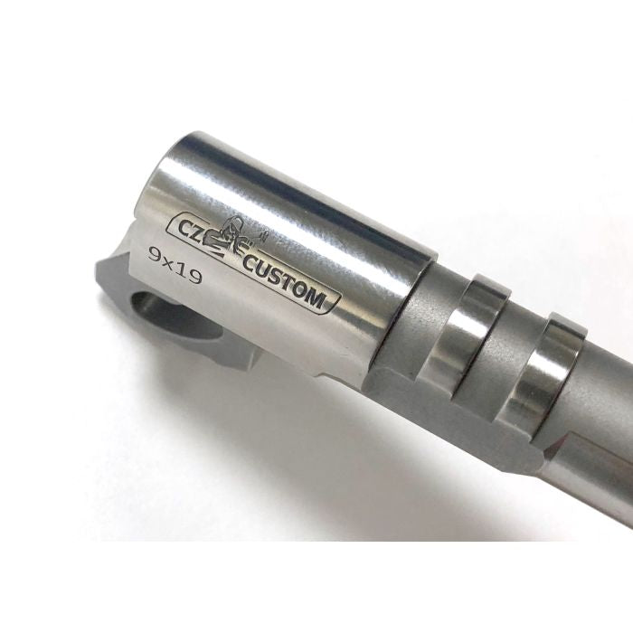 CZ CUSTOM BARREL 9MM SHADOW 2 THREADED (L 5.275" 0.55" DIA) 1/2 28 STAINLESS STEEL
