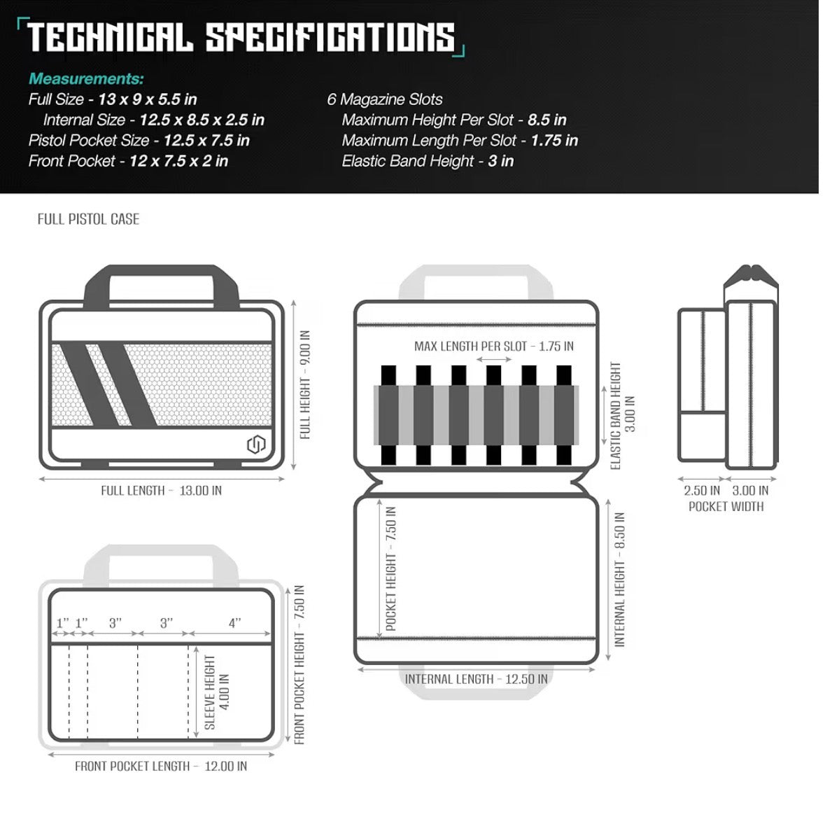 SPECIALIST - DOUBLE PISTOL CASE