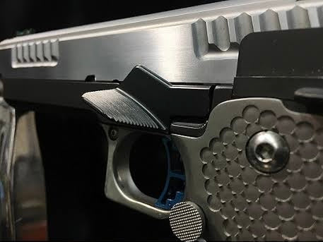 Nitro Fin Slide Lock Thumb Rest 2.1 - 2011 / STI / SV Infinity / MPA / Prodigy Slide Lock Thumb Rest