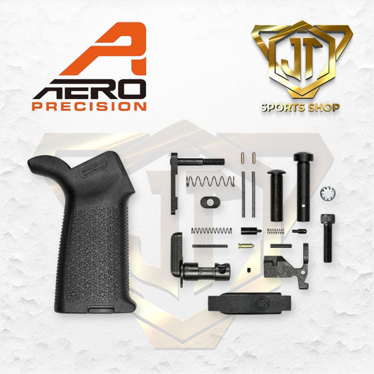 Aero Precision AR15 MOE LOWER PARTS KIT MINUS FCG - BLACK SKU: APRH100980