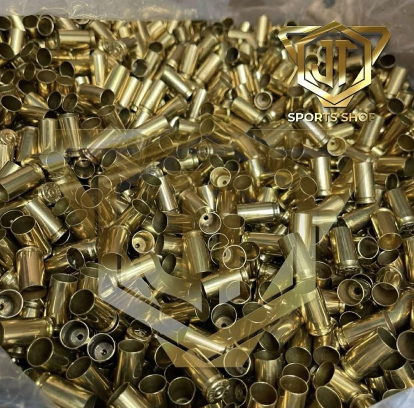 Imported Once Fired 9mm Shells - Clean