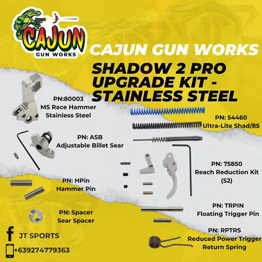 Cajun Gun Works - Shadow 2 PRO UPGRADE KIT SS - Stainless Steel